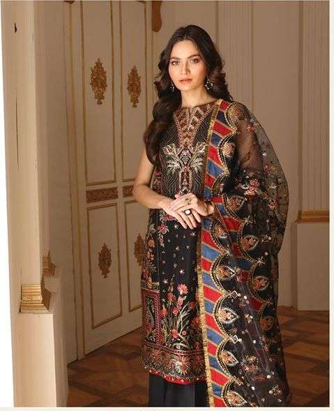 Baroque Chantelle Embroidered Chiffon 2020 Collection